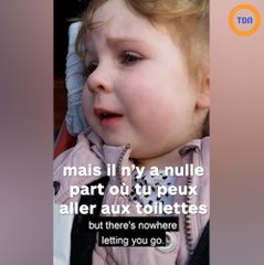 Cette fillette ne peut pas aller aux WC(s) à cause du Covid, tous les commerces refusent !