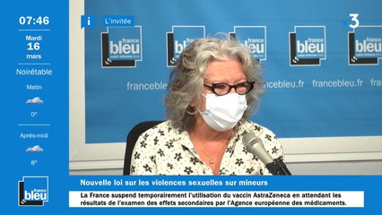Sylvie Barjon, présidente de l'association interprofessionnelle de soins et de prévention des abus sexuels