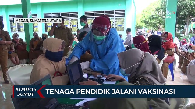 Tenaga Pendidik Jalani Vaksinasi