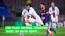 Les plus jeunes joueurs marquant 20 buts en Ligue des champions