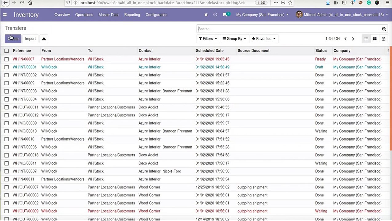 All in One Stock Backdate and Remarks Transfer Module | Odoo  Apps Features
