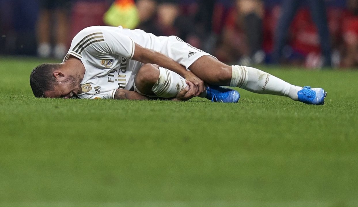 Toutes les blessures d’Eden Hazard au Real Madrid