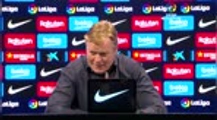 27e j. - Koeman : "Dieu merci, Messi est encore avec nous !"