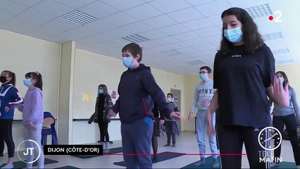 Covid-19 : un collège de Côte-d'Or offre des cours de relaxation