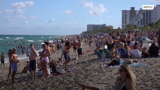 Spring breakers flock to Fort Lauderdale ignoring guidelines amid COVID spread