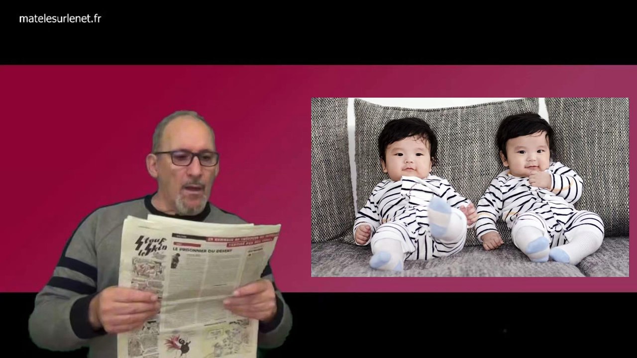 De + en + de jumeaux