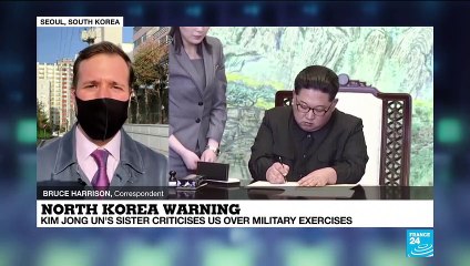 North Korean leader's sister warns US as Biden envoys begin Asia trip