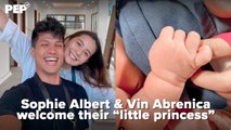 Sophie Albert, Vin Abrenica parents to baby girl | PEP Hot Story