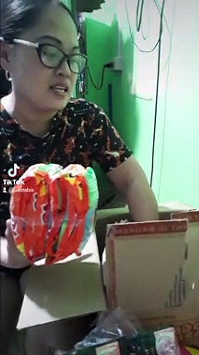 grocery unboxing