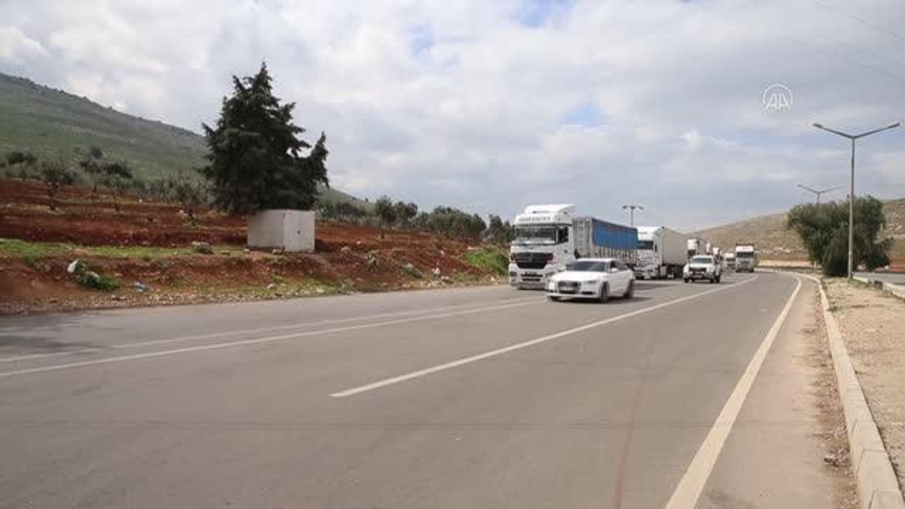 Birleşmiş Milletler, İdlib'e 83 tır gıda ve çadır yardımı gönderdi