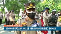 Sidang Perdana Kasus Kerumunan, Pendukung Rizieq Shihab Padati PN Jakarta Timur