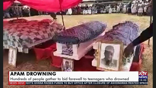 Hundreds of people gather to bid farewell to teenagers who drowned - News Desk (16-3-21)