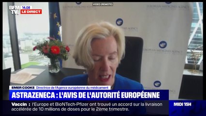 Vaccin AstraZeneca: la directrice de l'Agence européenne des médicaments assure "traiter cette affaire avec énormément de sérieux"