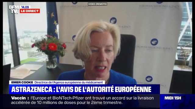 Emer Cooke, directrice de l'Agence européenne des médicaments: La balance bénéfice/risque reste positive