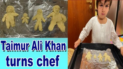 Kareena Kapoor Khan's son Taimur turns chef