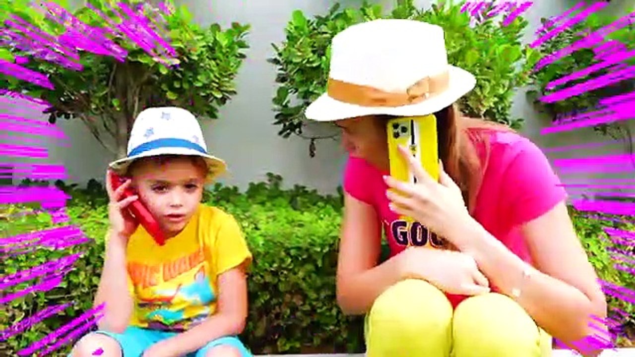 Vlad and Niki have fun with toy cars - Funny videos for kids