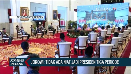 Dituding Amien Rais Soal Isu 3 Periode, Jokowi: Jangan Buat Gaduh!