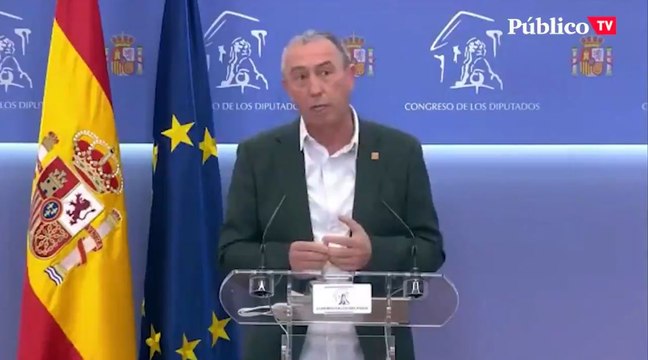 Joan Baldoví, sobre Toni Cantó: Solo le importa una cosa: él mismo