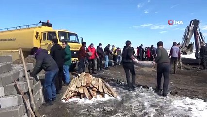 Erciş’te sokak hayvanları sıcak yuvalarına kavuştu