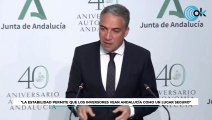 Elías Bendodo (Junta de Andalucía): 