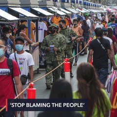 Frontliners to gov't: Stop blaming people for COVID-19 surge