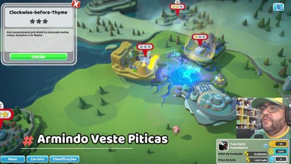 Jogando Two Point Hospital DLC Costura Temporal
