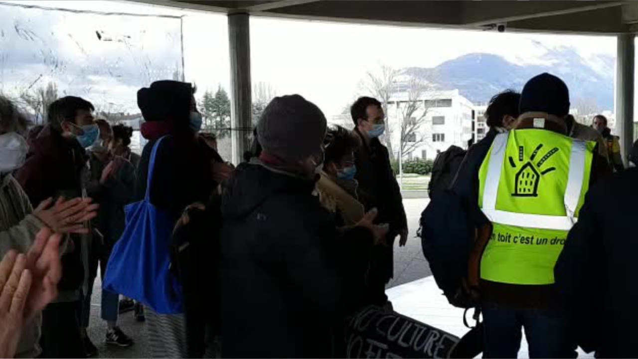 Occupation de la MC2 à Grenoble
