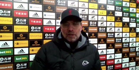 Klopp happy with three points after strong defensive display at Wolves