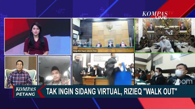 Merasa Malu & Geram, Advokat Senior Kritik Walk Out Rizieq dan Tim Pengacara dalam Persidangan