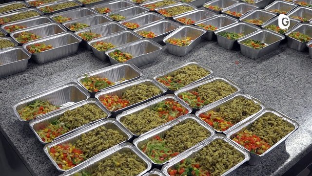 reportage - Un repas solidaire au Lycée Clos d'Or
