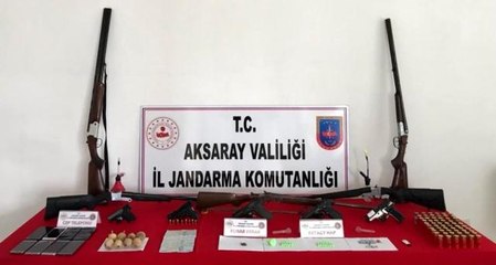 Aksaray'da uyuşturucu ve suç örgütü operasyonu: 6 tutuklama