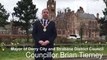 Mayor of Derry Brian Tierney urges citizens to celebrate St. Patrick's Day safely amid ongoing COVID-19 emergency