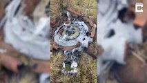 Ce randonneur tombe sur la carcasse d'un avion datant de 1948, écrasé en pleine nature