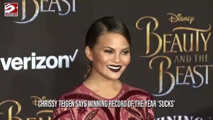 Why Chrissy Teigen think winning the record of the year award  'sucks'