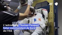 L'astronaute français Thomas Pesquet désigné commandant de bord de l'ISS