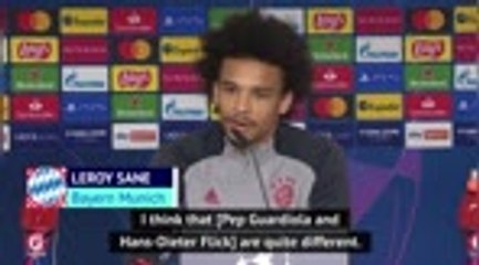 Sane opens up on playing for Pep and Flick