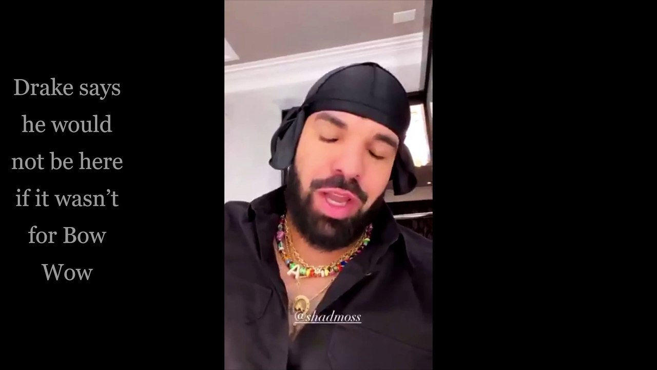Drake pays tribute to Bow Wow