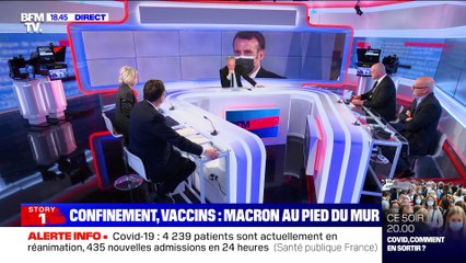 Story 4 : Confinement, vaccins, Emmanuel Macron au pied du mur - 16/03