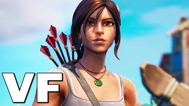 FORTNITE Lara Croft Tomb Raider Trailer VF
