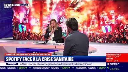 Antoine Monin (Spotify France et Benelux) : Le marché de la musique résiste à la crise - 16/03