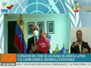 Venezuela destaca que Objetivos de Desarrollo Sostenible están incorporados plenamente en el Plan de la Patria