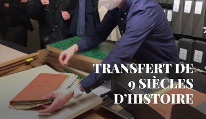 Transfert de 9 siècles d’histoire