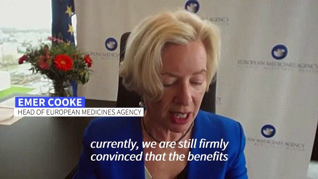 EU regulator says no indication so far AstraZeneca jab causes clots