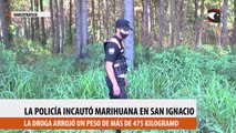 La Policía incautó marihuana en San Ignacio