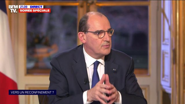 Jean Castex: On ne peut pas créer des lits de réanimation supplémentaires d'un claquement de doigts