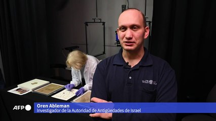 Israel desveló un manuscrito bíblico de 2.000 años de antigüedad