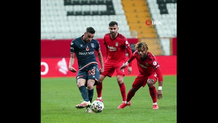 Beşiktaş - Medipol Başakşehir maçından kareler -2-