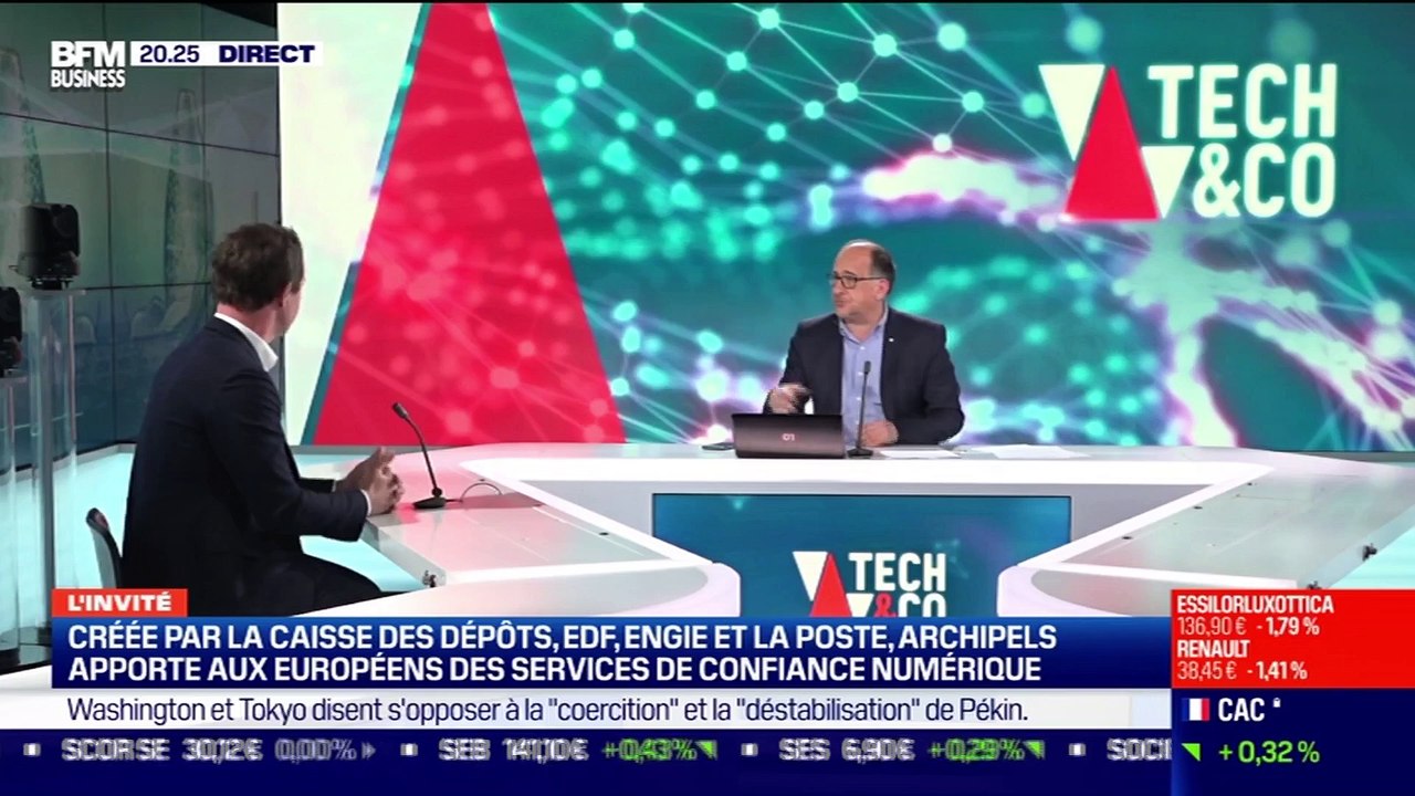 Hervé Bonazzi (Archipels) : Créée par La Caisse des Dépôts, EDF, Engie et La Poste, Archipels apporte aux Européens des services de confiance numérique - 16/03
