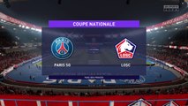 PSG vs Lille || Coupe de France - 17th March 2021 || Fifa 21