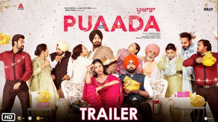Puaada _ Movie Trailer _ Ammy Virk & Sonam Bajwa _ Punjabi Movie Trailer 2021